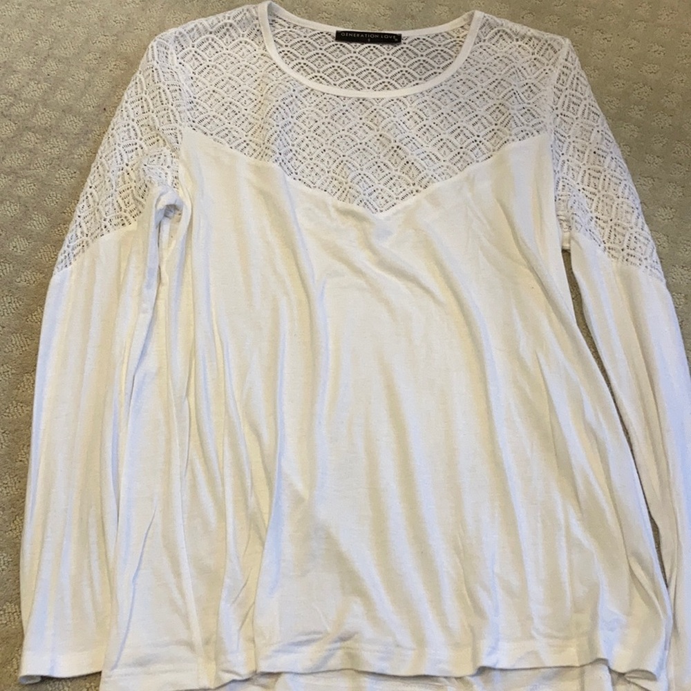 Generation Love White Long Sleeve